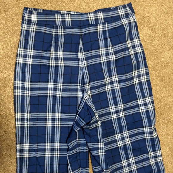 EUC UO Daisy Plaid Zip- Front Wide Leg Pants - Picture 10 of 11